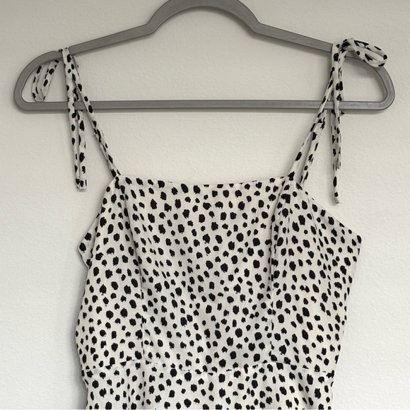 Polka Dot Spaghetti Strap Dress - Picture 4 of 9